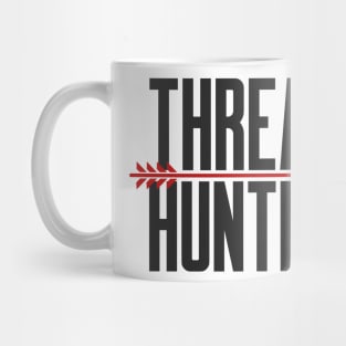 Cybersecurity Threat Hunter Red Arrow Mug